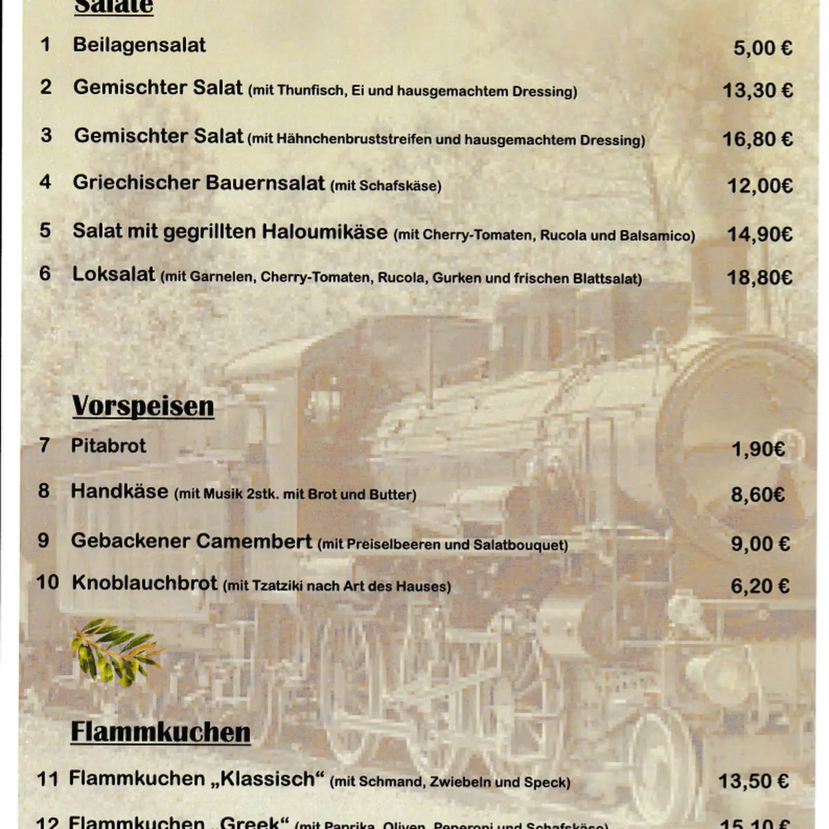Speisekarte photo 3