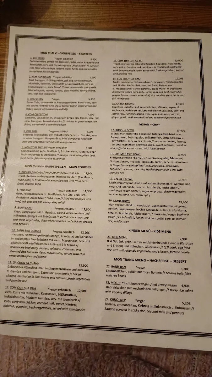 Speisekarte photo 5