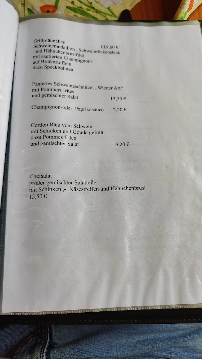 Speisekarte photo 3