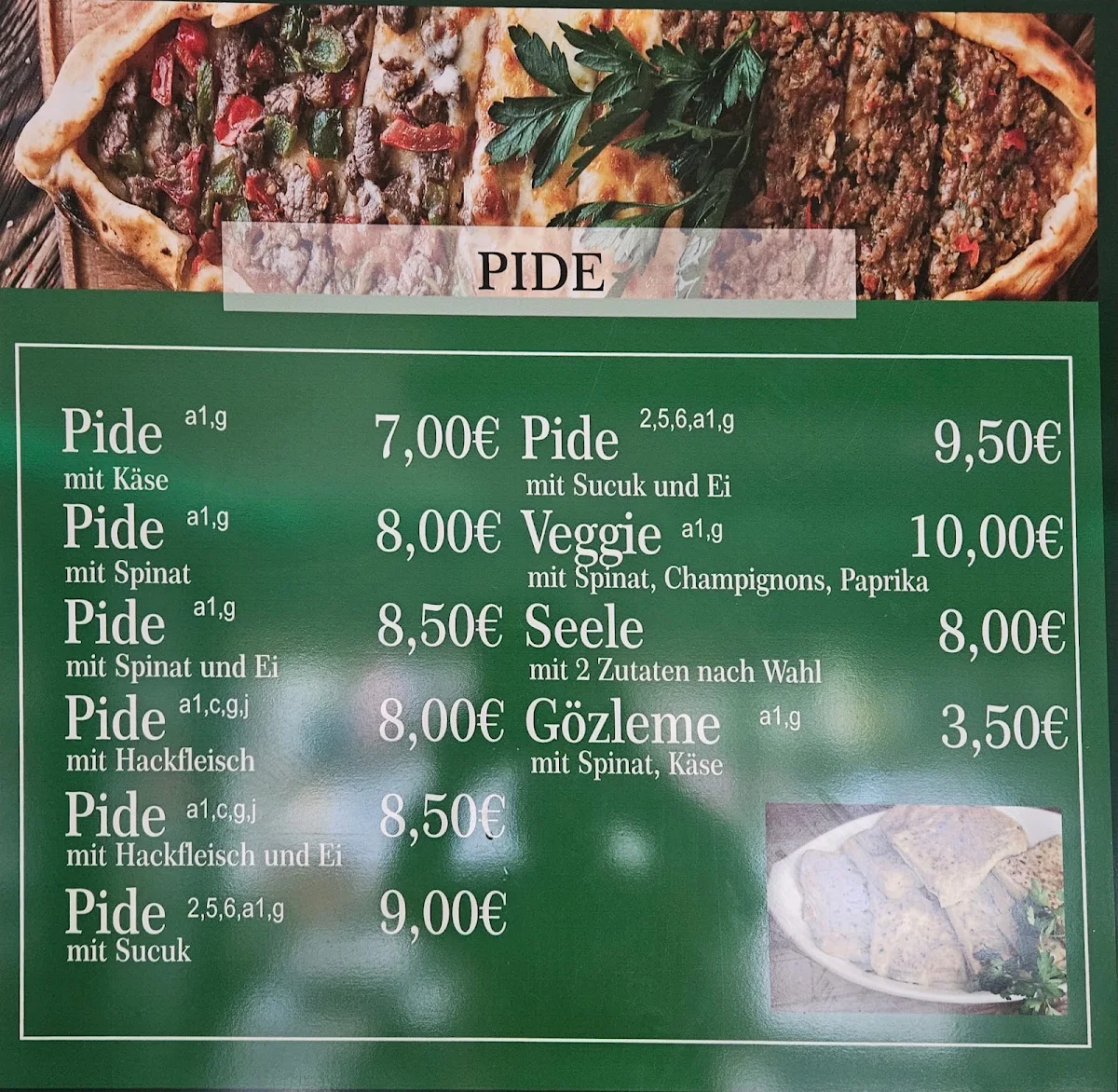 Speisekarte photo 4