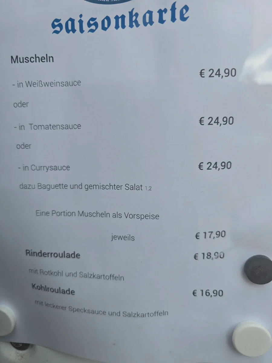 Speisekarte photo 9