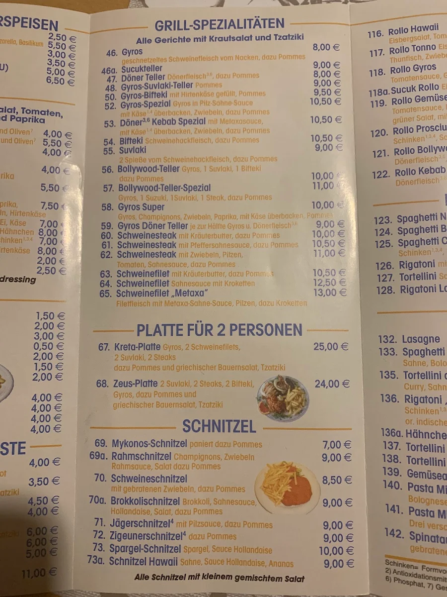 Speisekarte photo 3