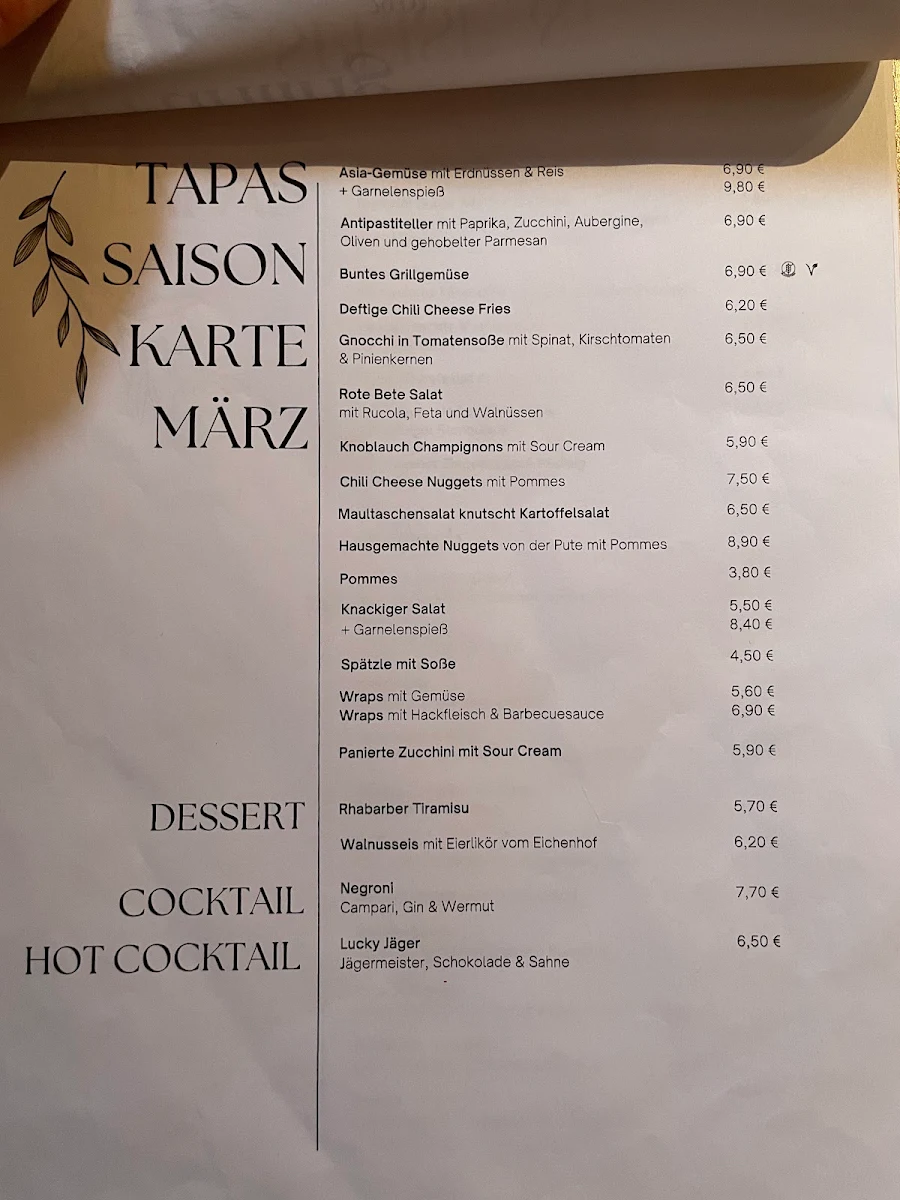 Speisekarte photo 1