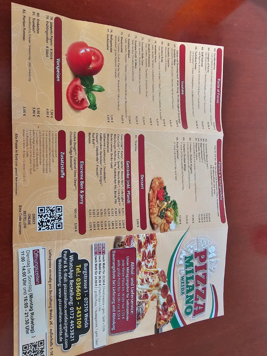 Speisekarte photo 2