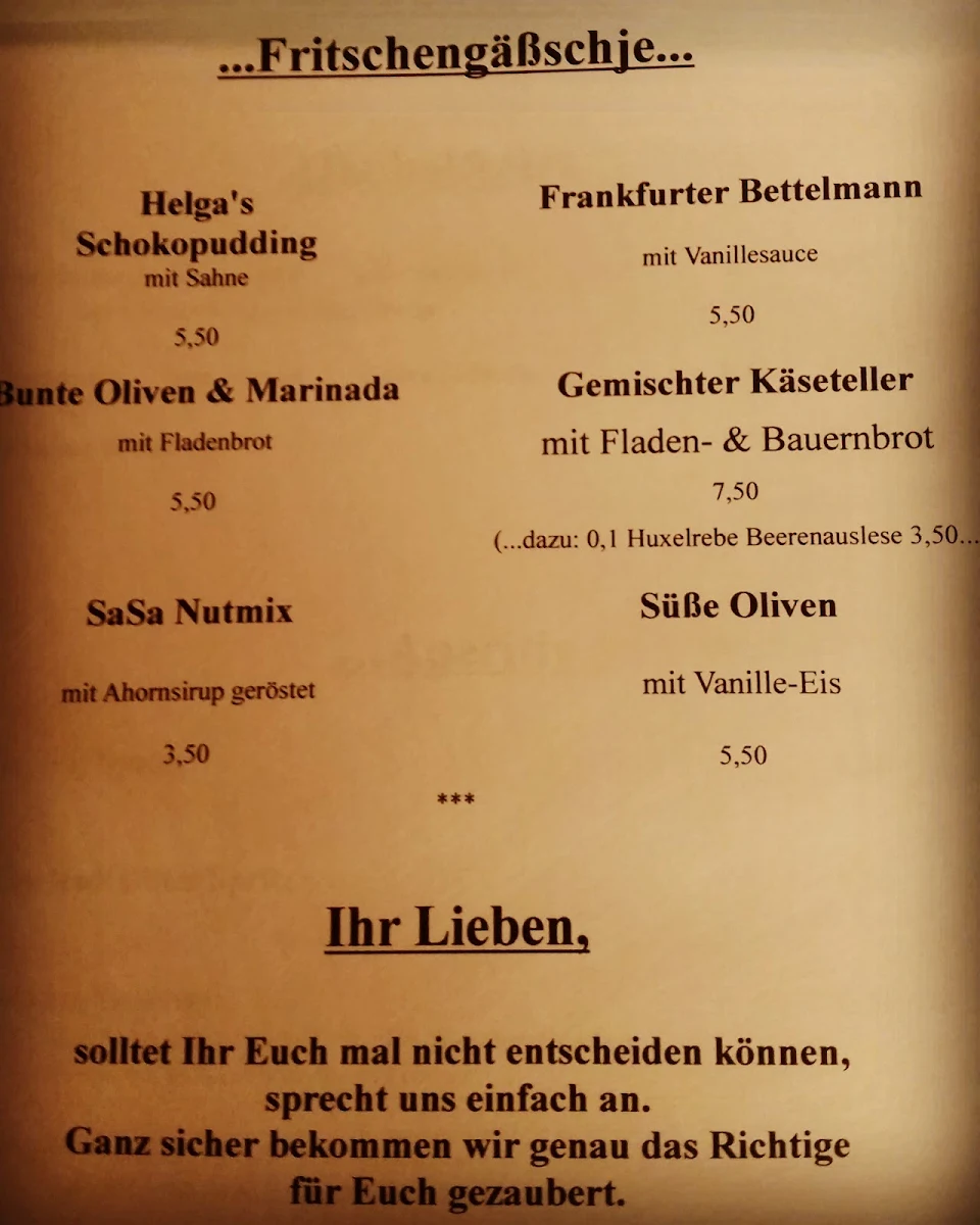 Speisekarte photo 5