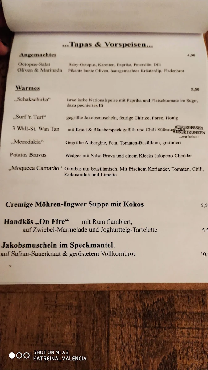 Speisekarte photo 6