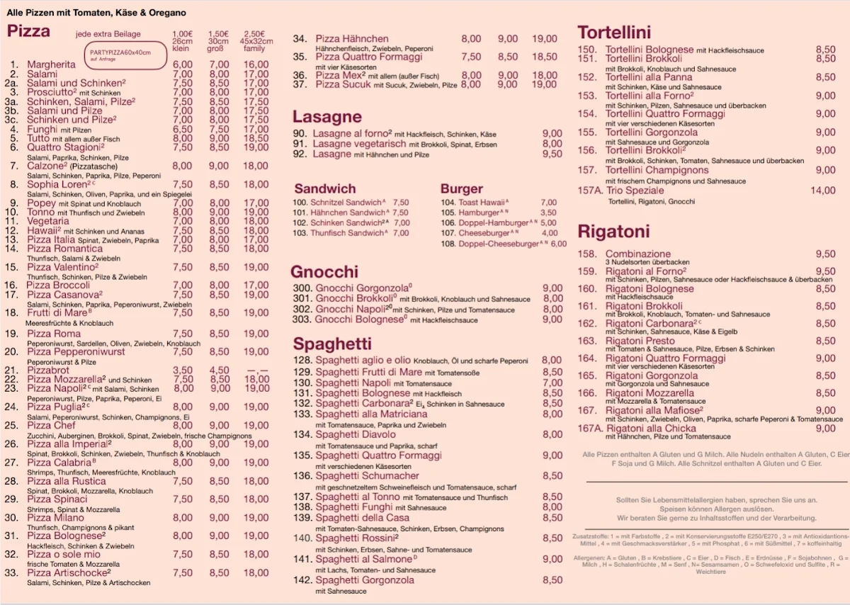 Speisekarte photo 2