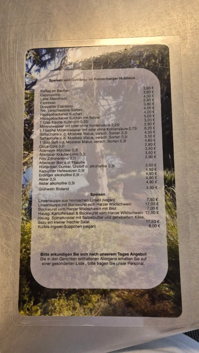 Speisekarte photo 1
