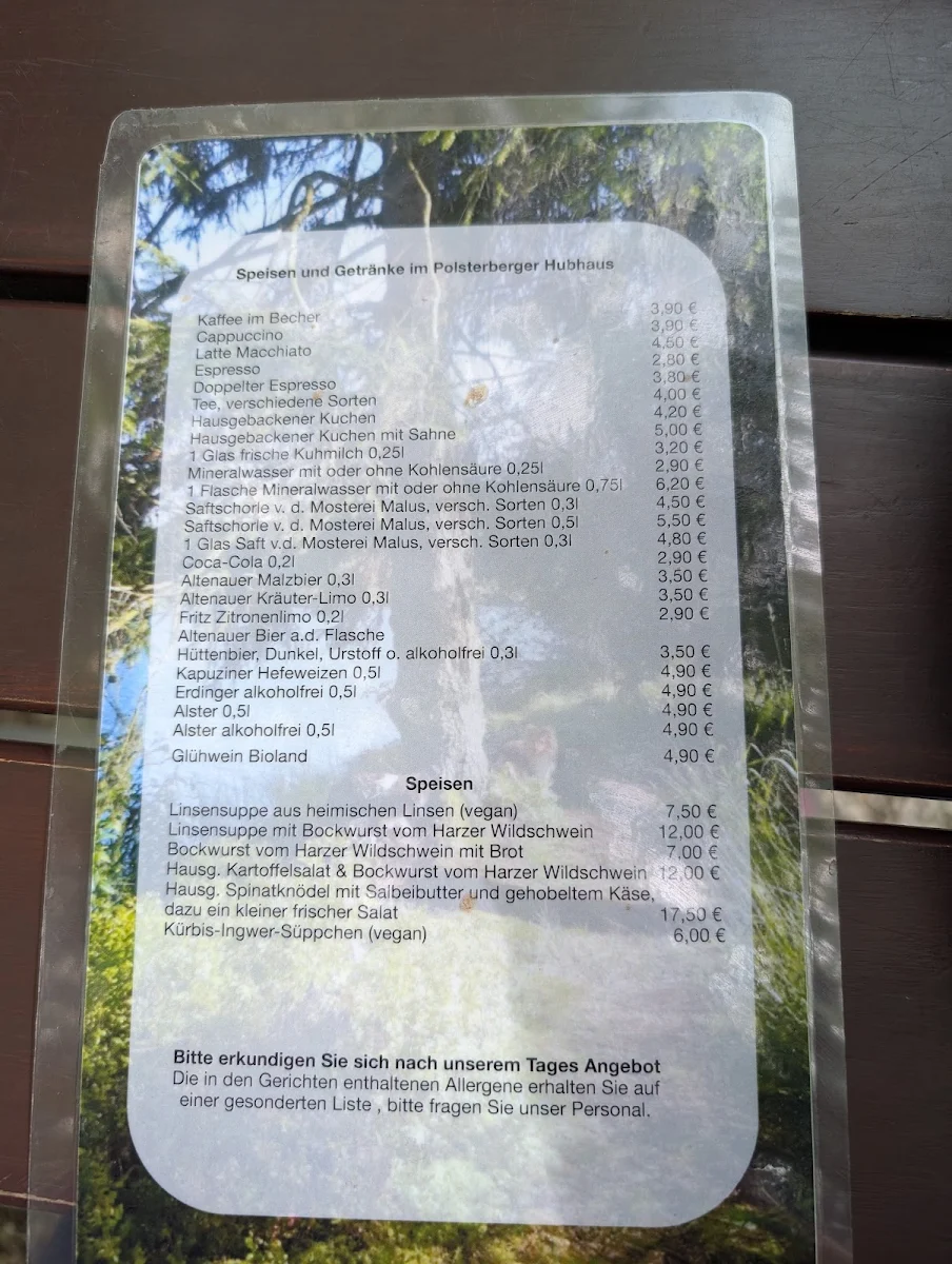Speisekarte photo 2
