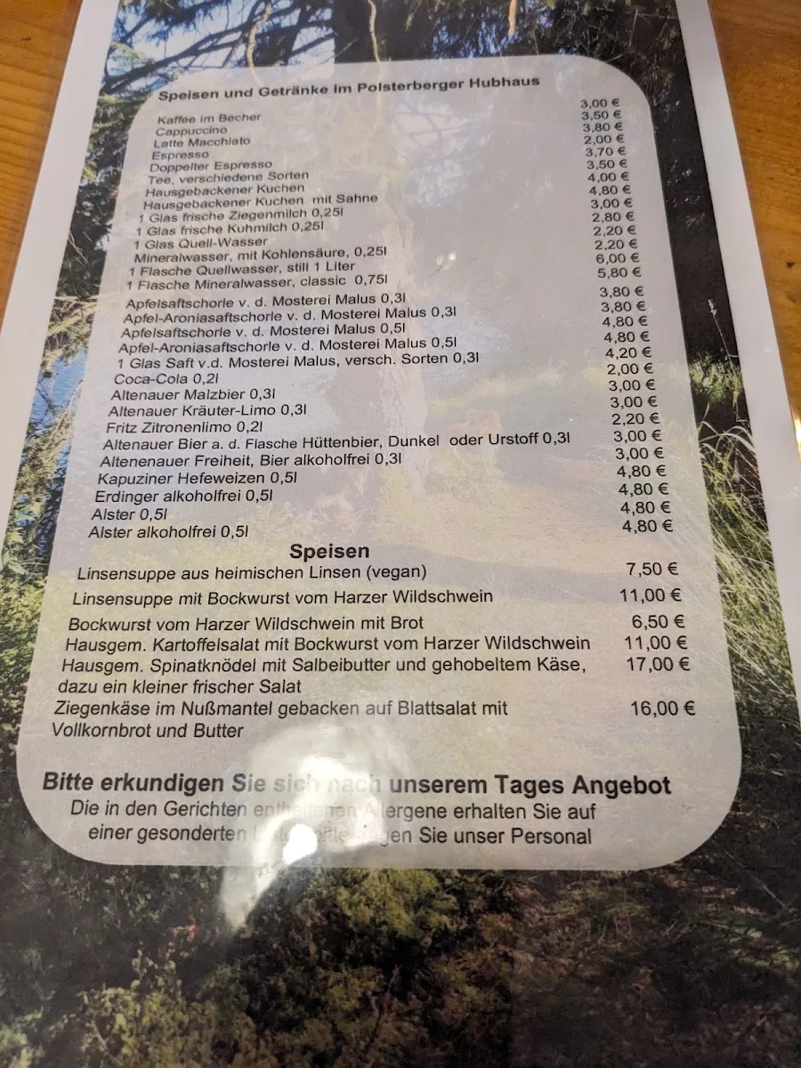 Speisekarte photo 6