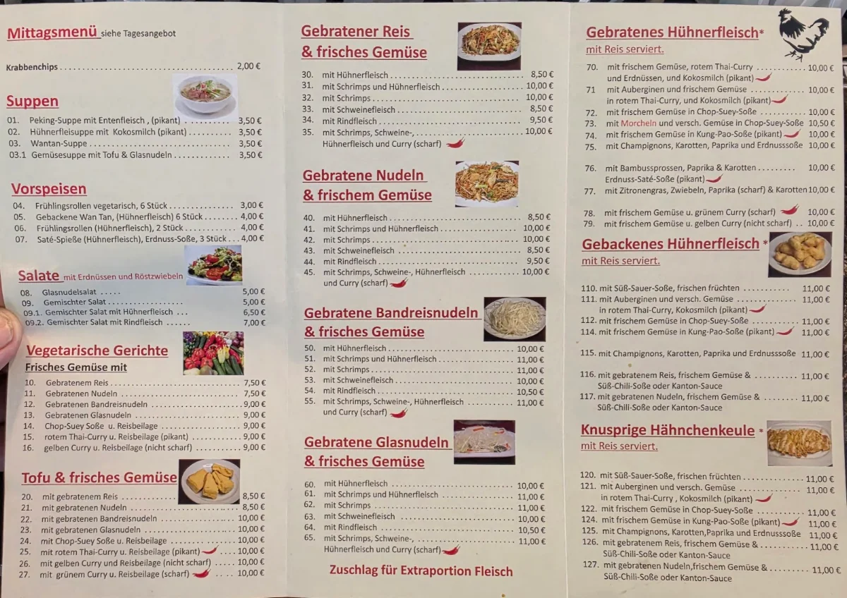 Speisekarte photo 1