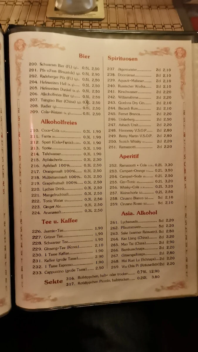 Speisekarte photo 1