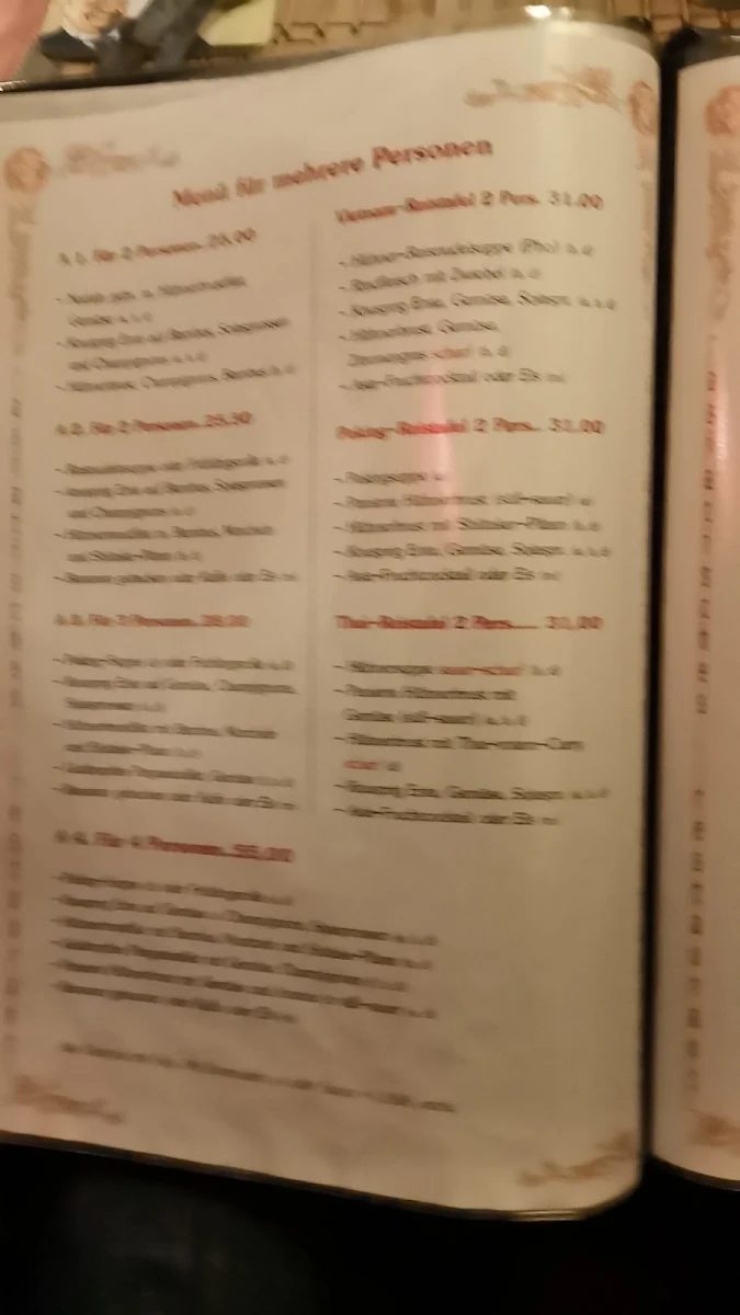 Speisekarte photo 3