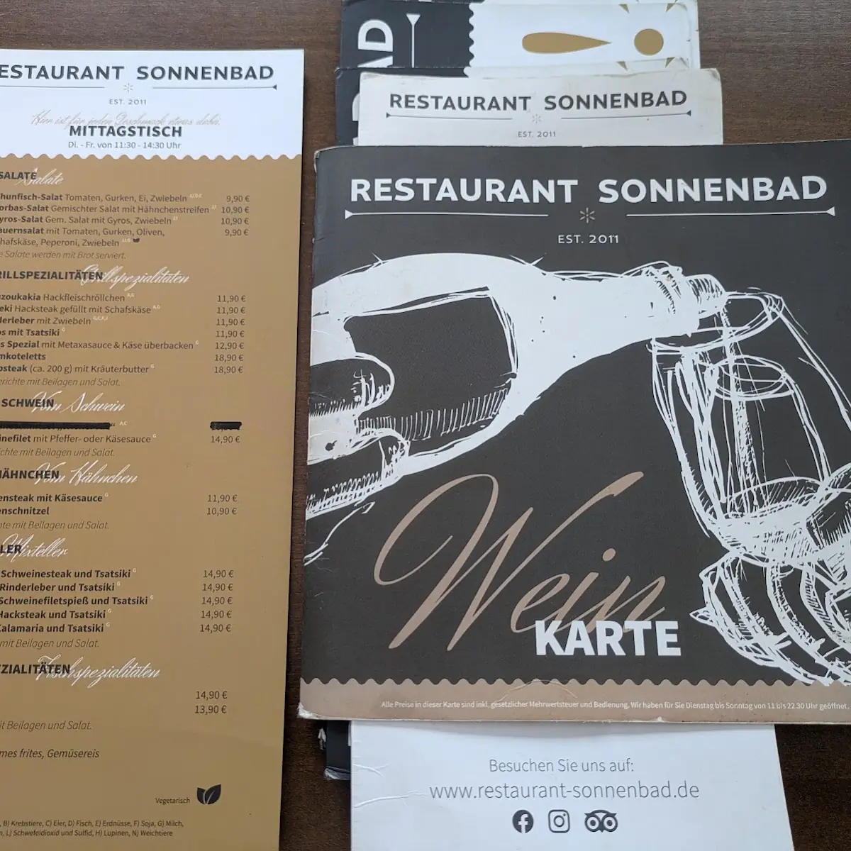 Speisekarte photo 2