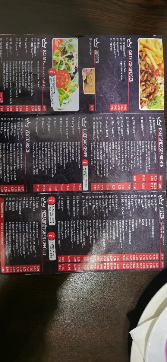 Speisekarte photo 2