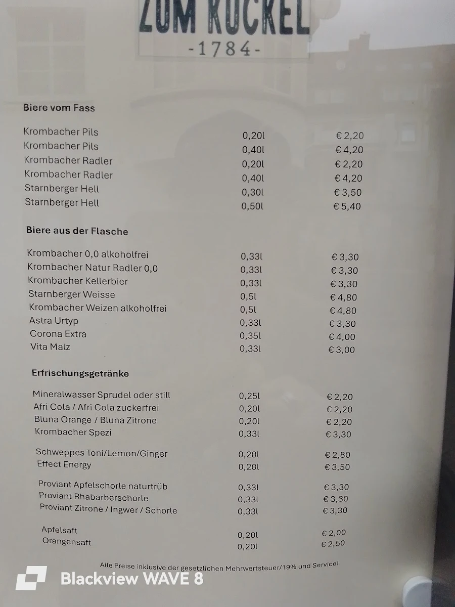 Speisekarte photo 2