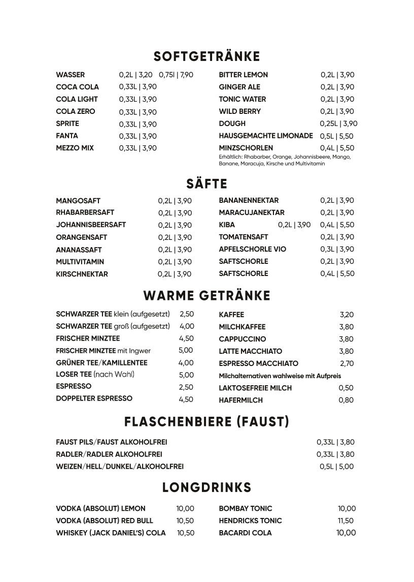 Speisekarte photo 1
