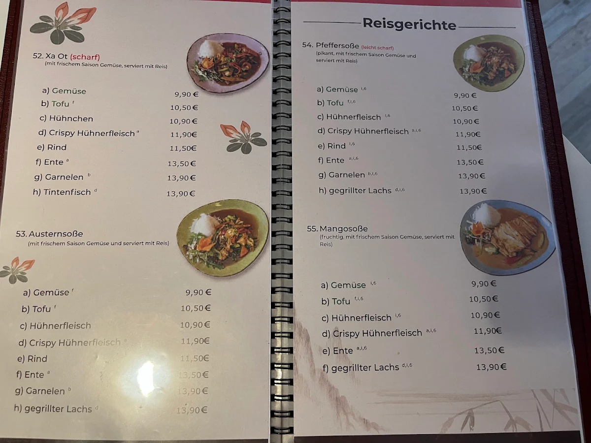 Speisekarte, Thai Mama Bistro - Asian Kitchen & Sushi Sendlinger Tor