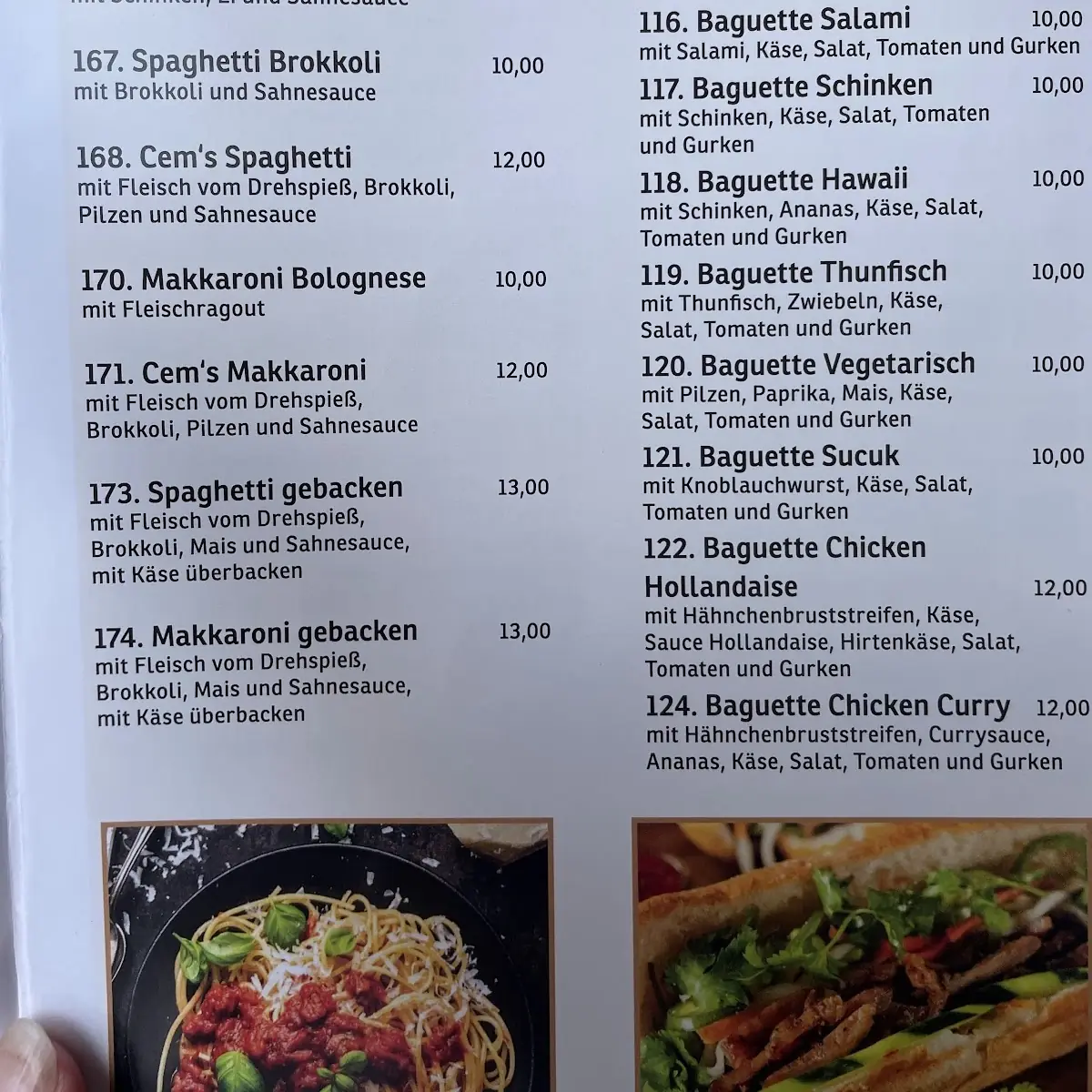 Speisekarte photo 1