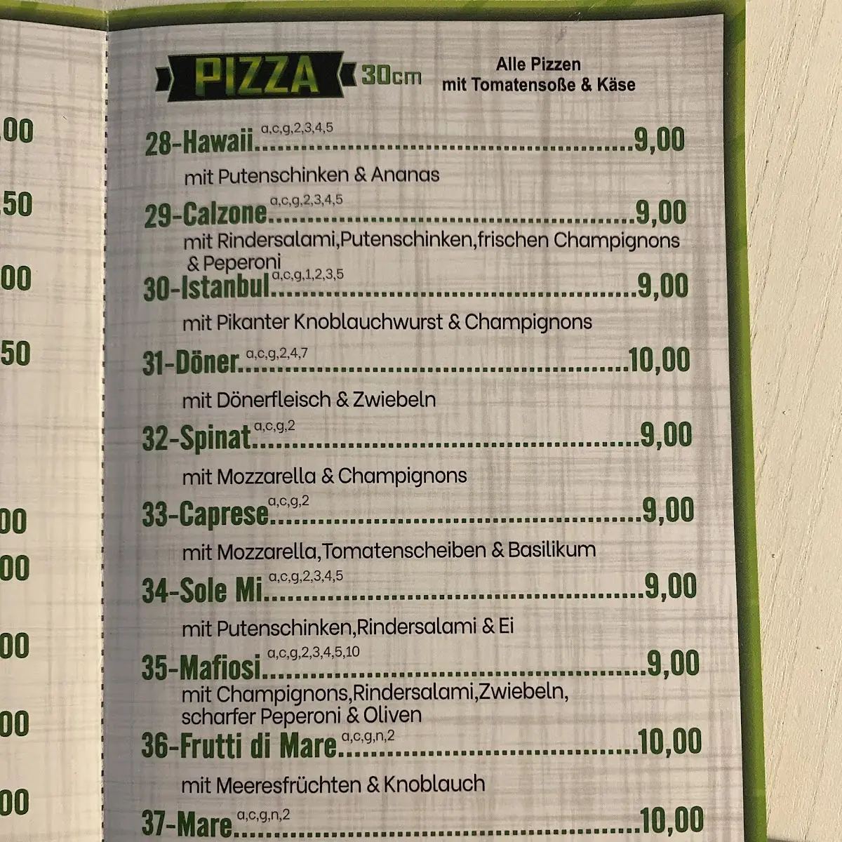 Speisekarte photo 3
