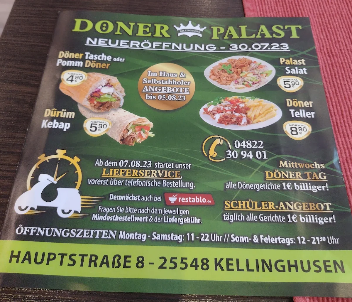 Speisekarte photo 1
