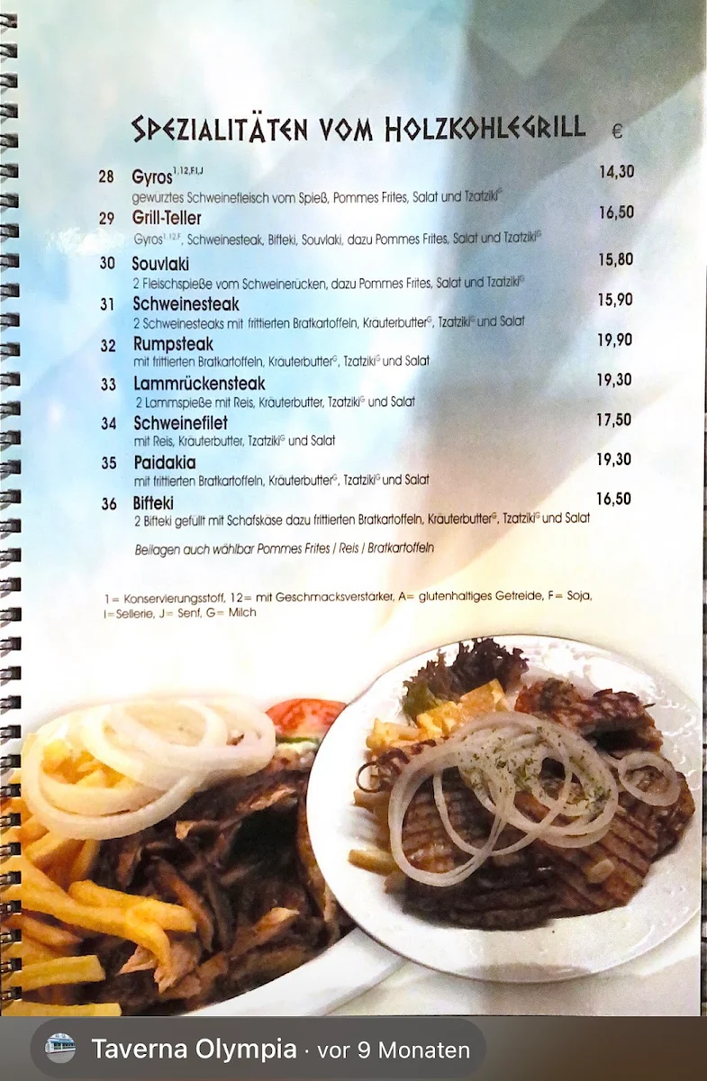Speisekarte photo 2