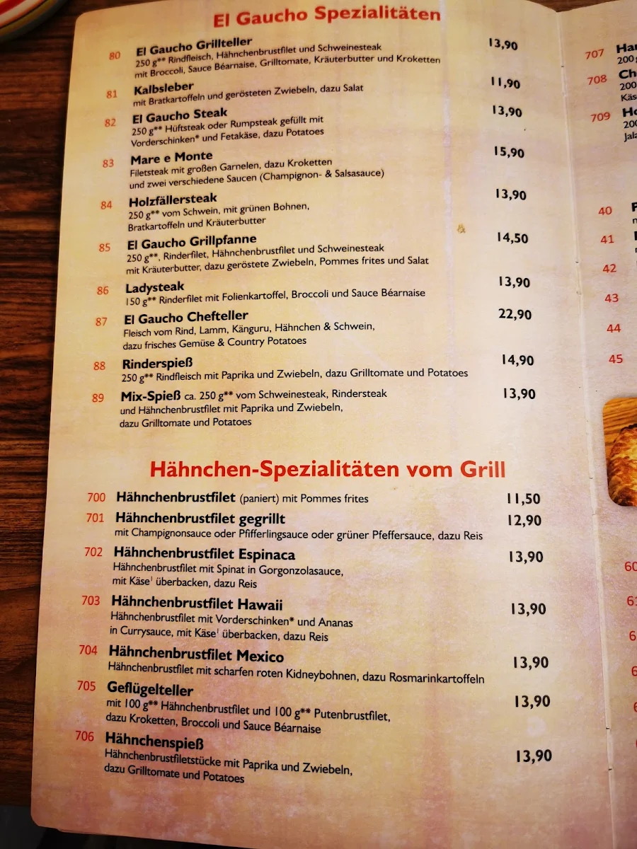 Speisekarte photo 2