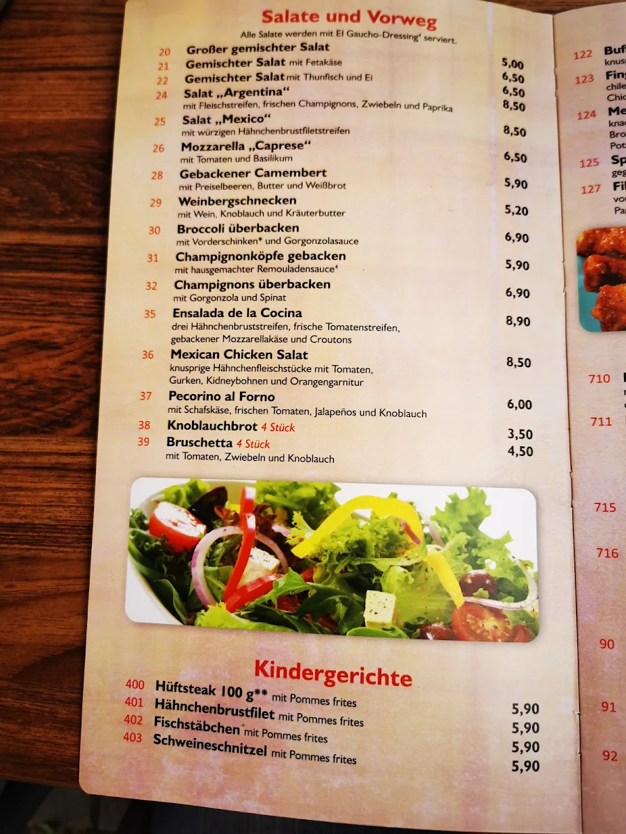 Speisekarte photo 5