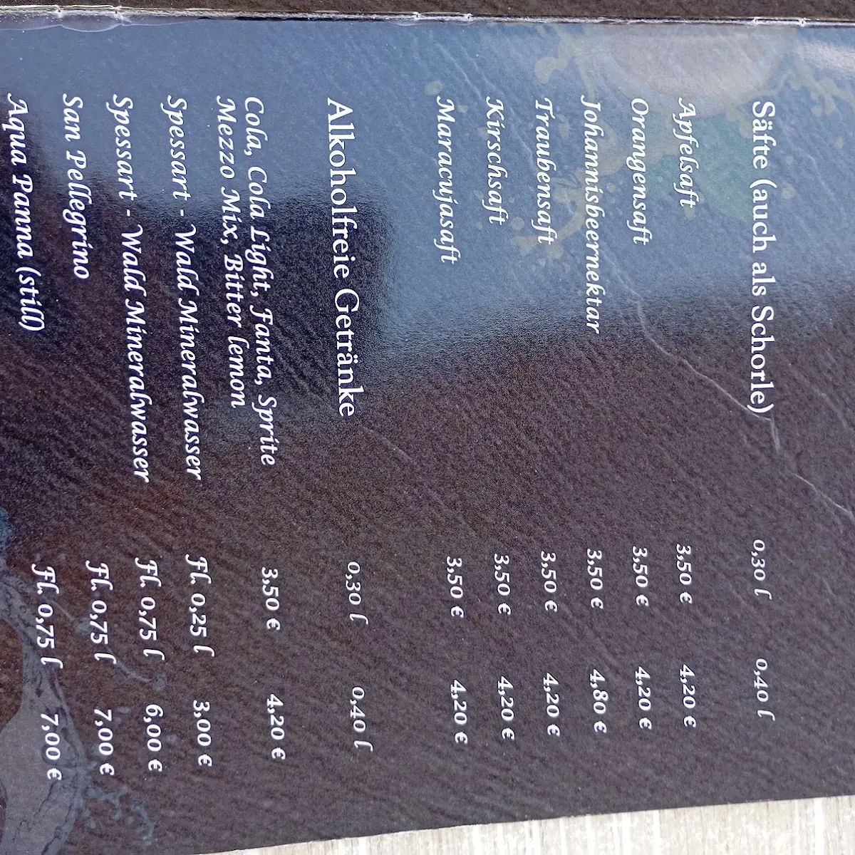 Speisekarte photo 10