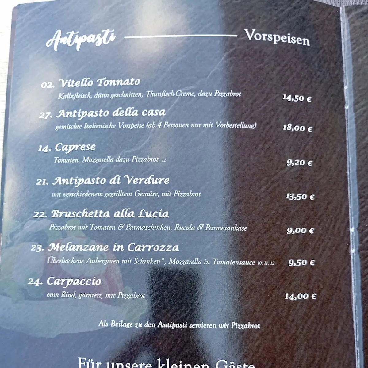 Speisekarte photo 4