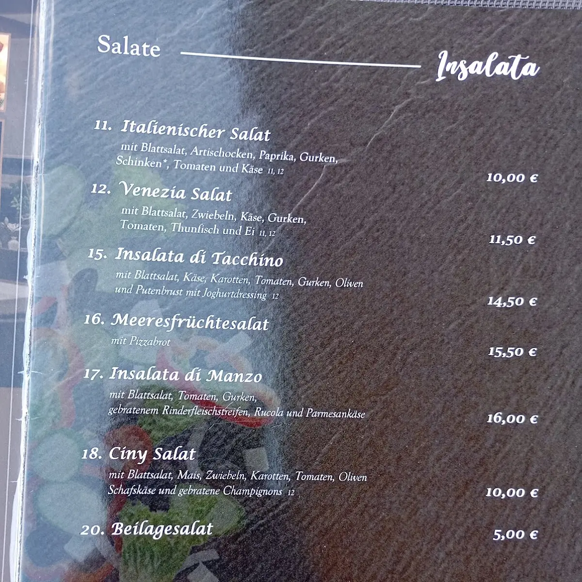 Speisekarte photo 6