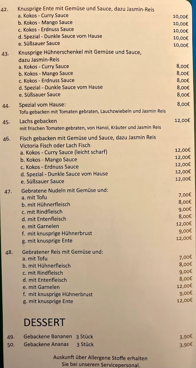 Speisekarte photo 9