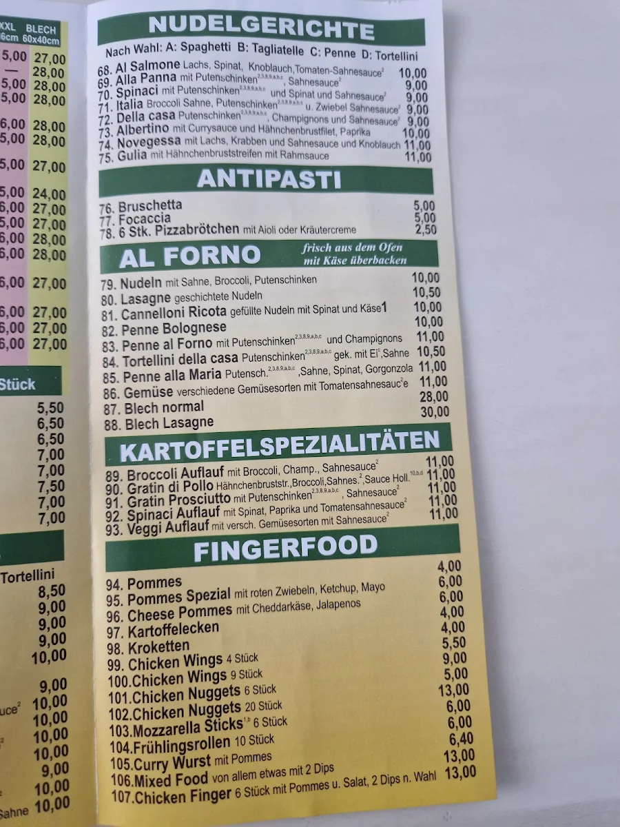 Speisekarte photo 1