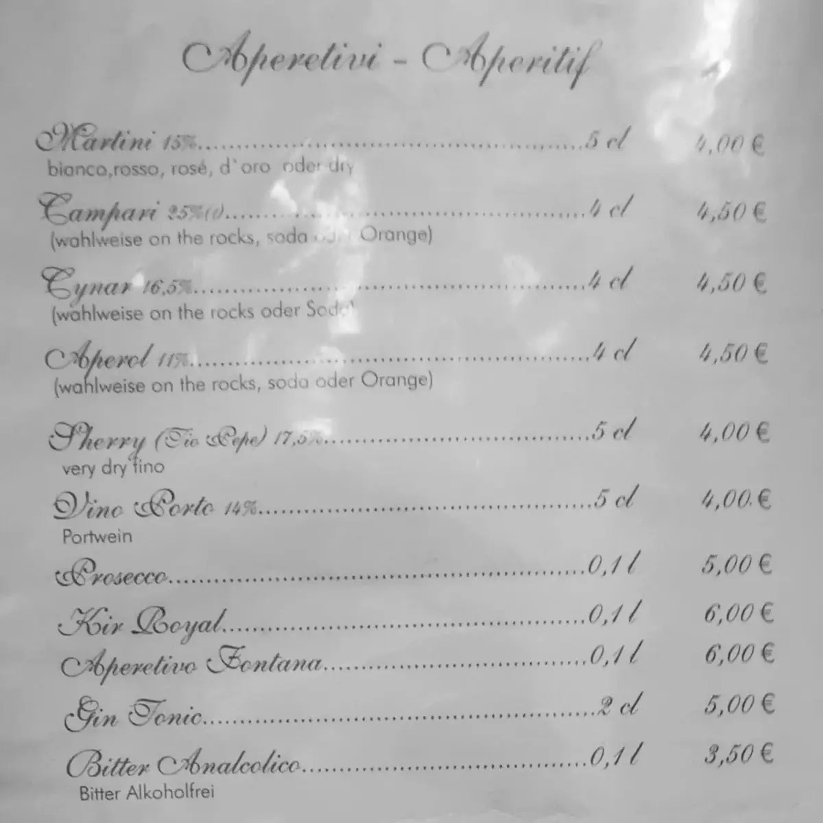Speisekarte photo 4