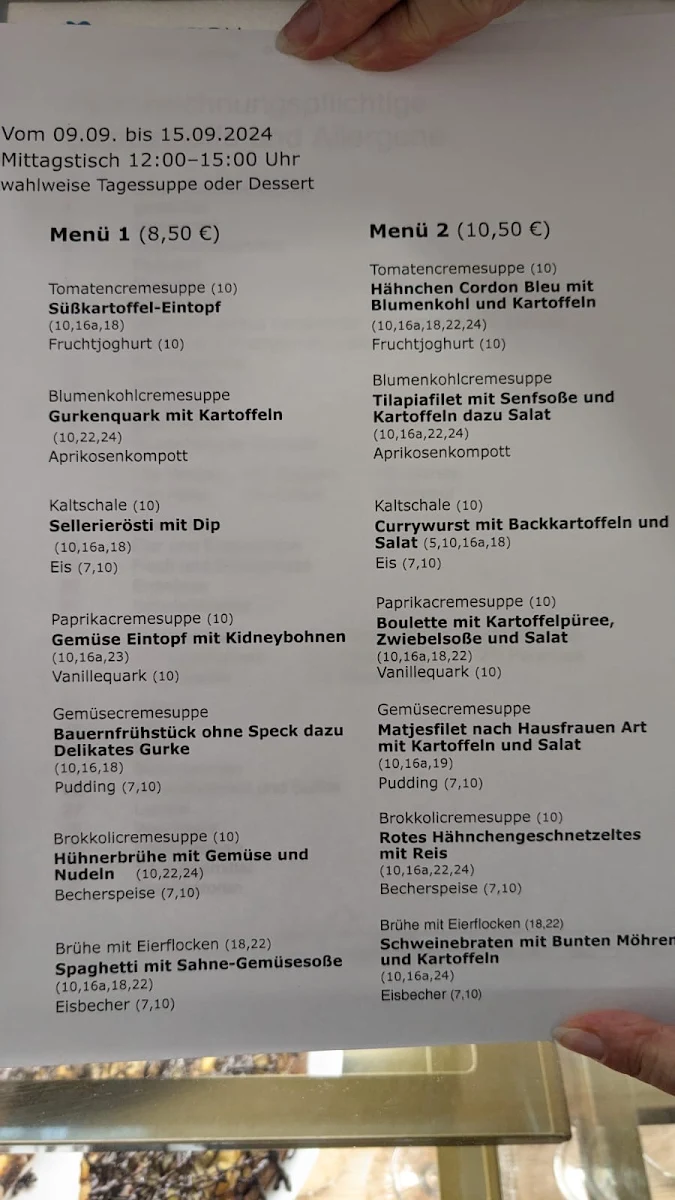 Speisekarte photo 2