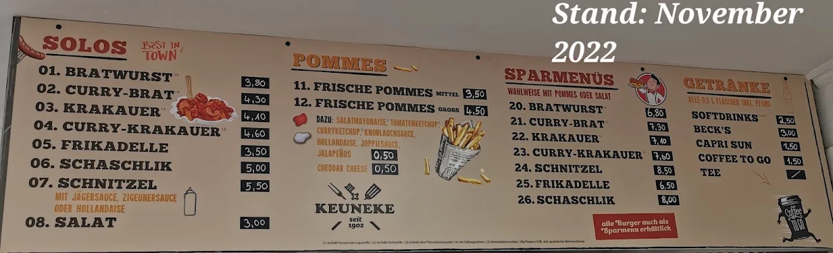 Speisekarte photo 3