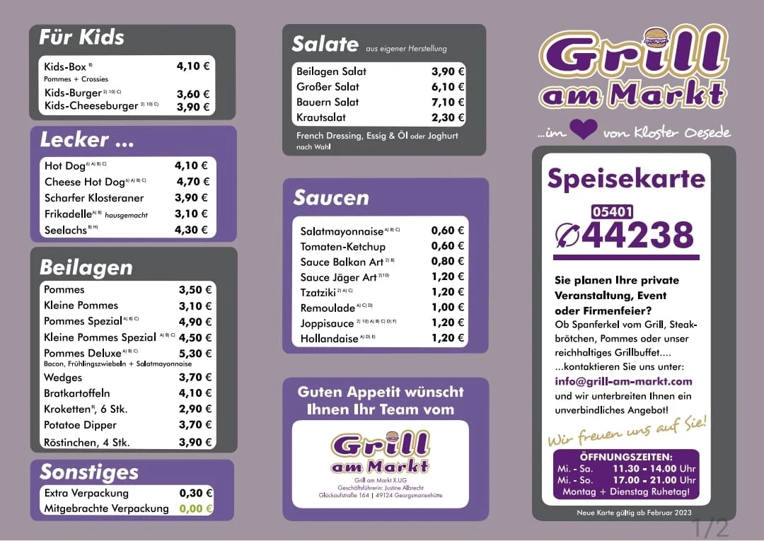 Speisekarte photo 4