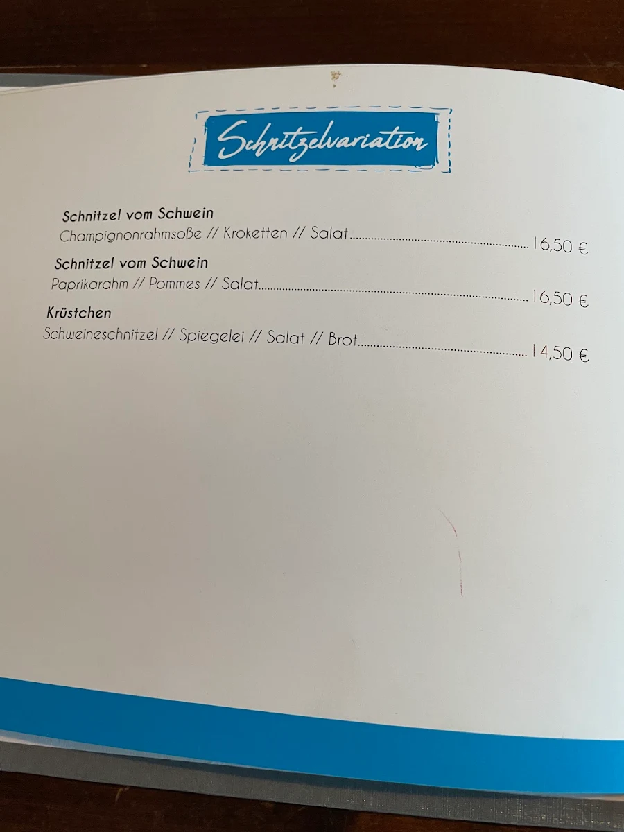 Speisekarte photo 1