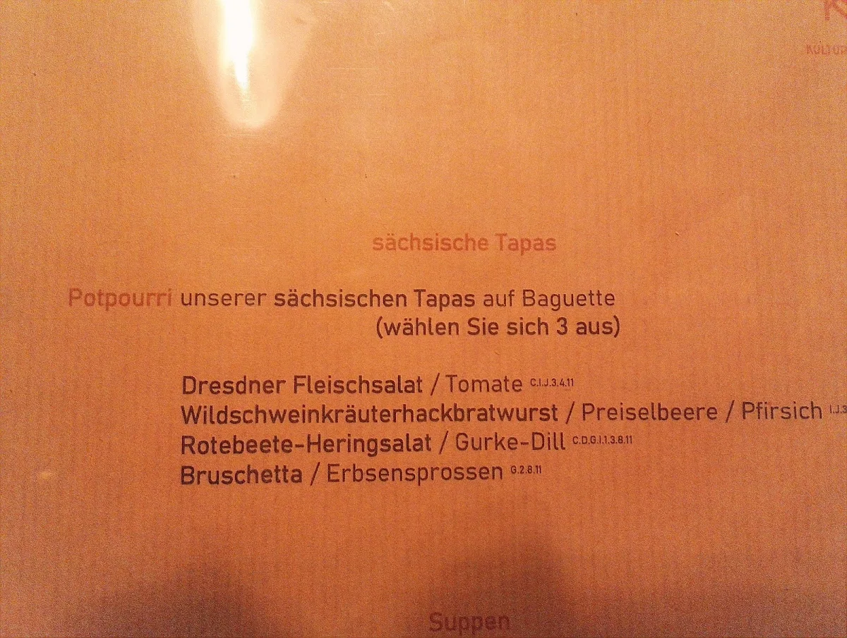 Speisekarte photo 1