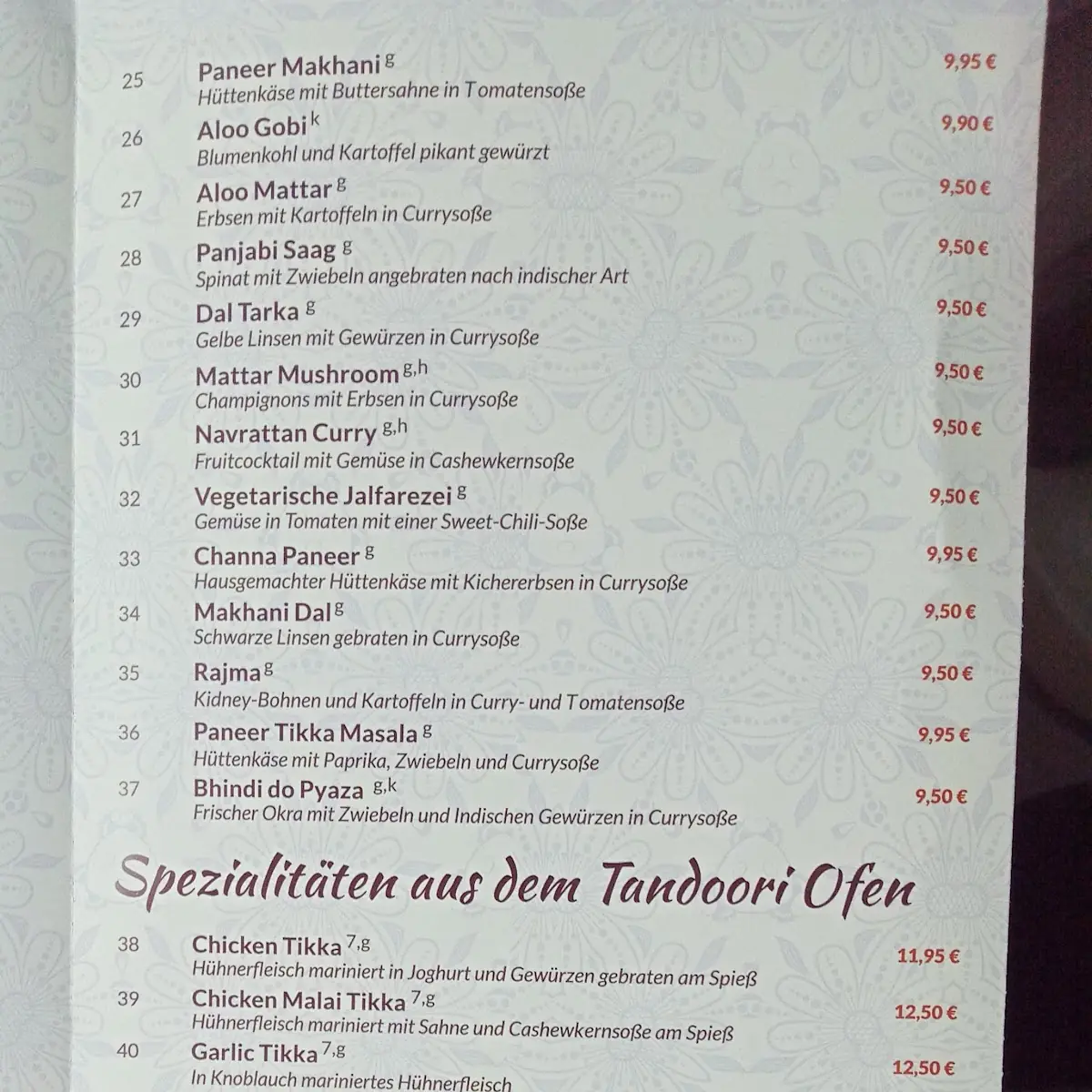 Speisekarte photo 6