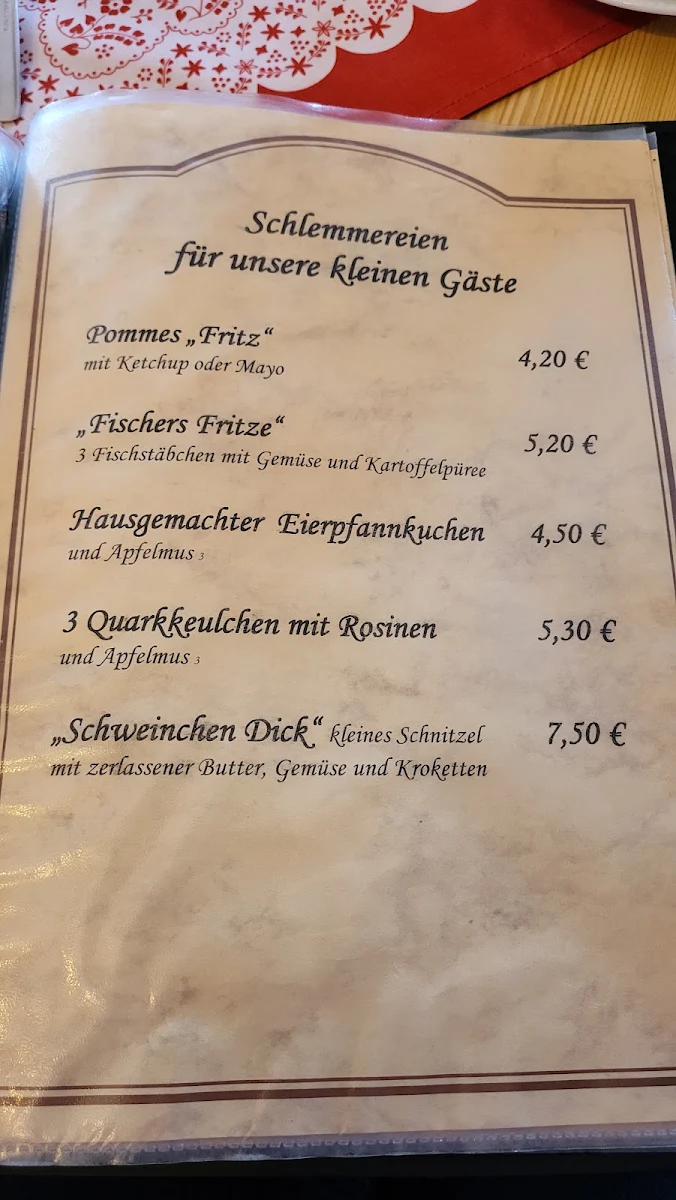 Speisekarte photo 1