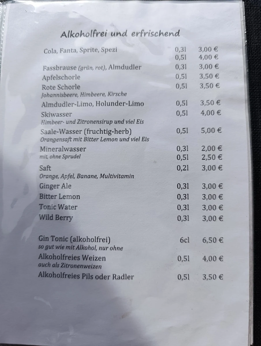 Speisekarte photo 1