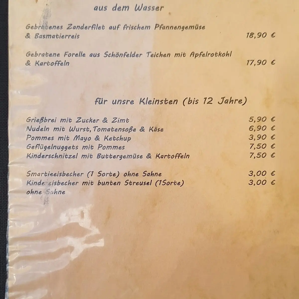 Speisekarte photo 3
