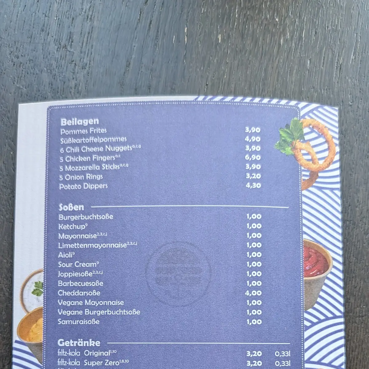 Speisekarte photo 3