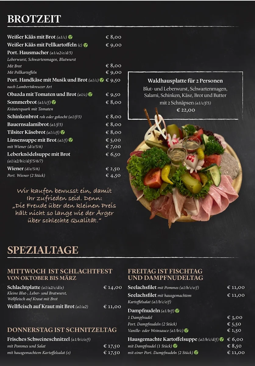 Speisekarte photo 1