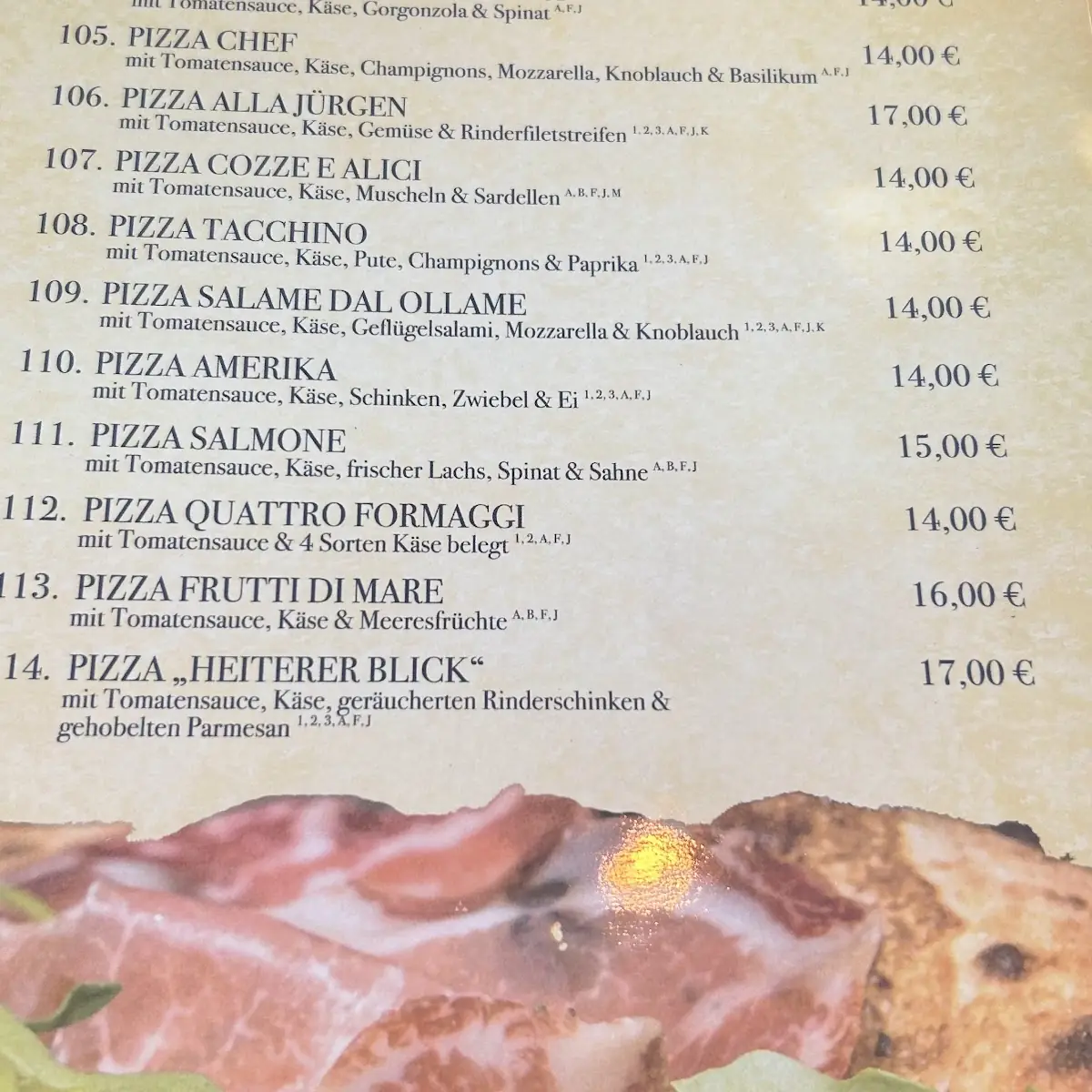 Speisekarte photo 6