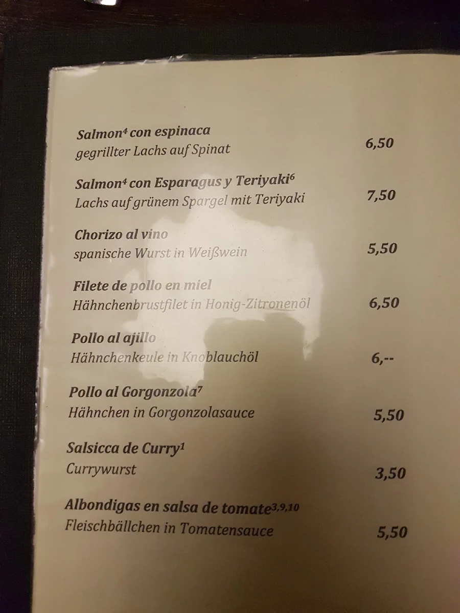 Speisekarte photo 3