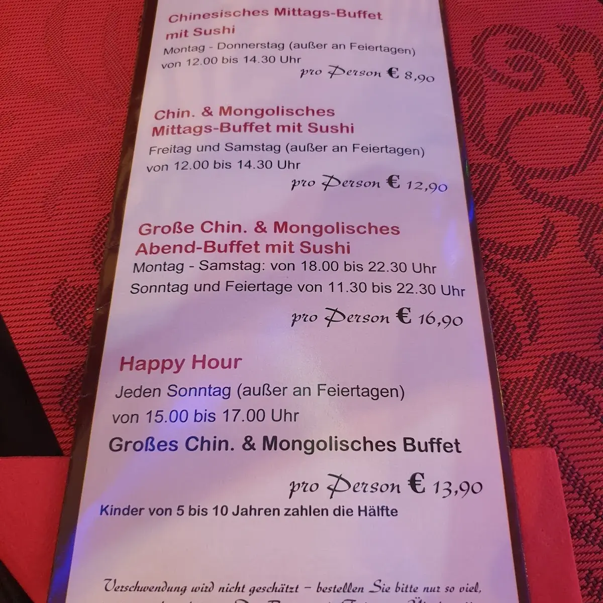 Speisekarte photo 7