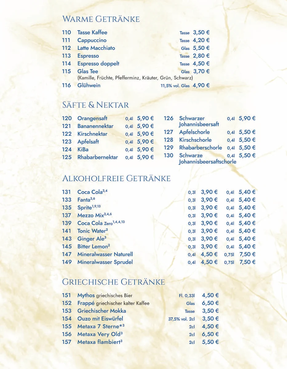 Speisekarte photo 3