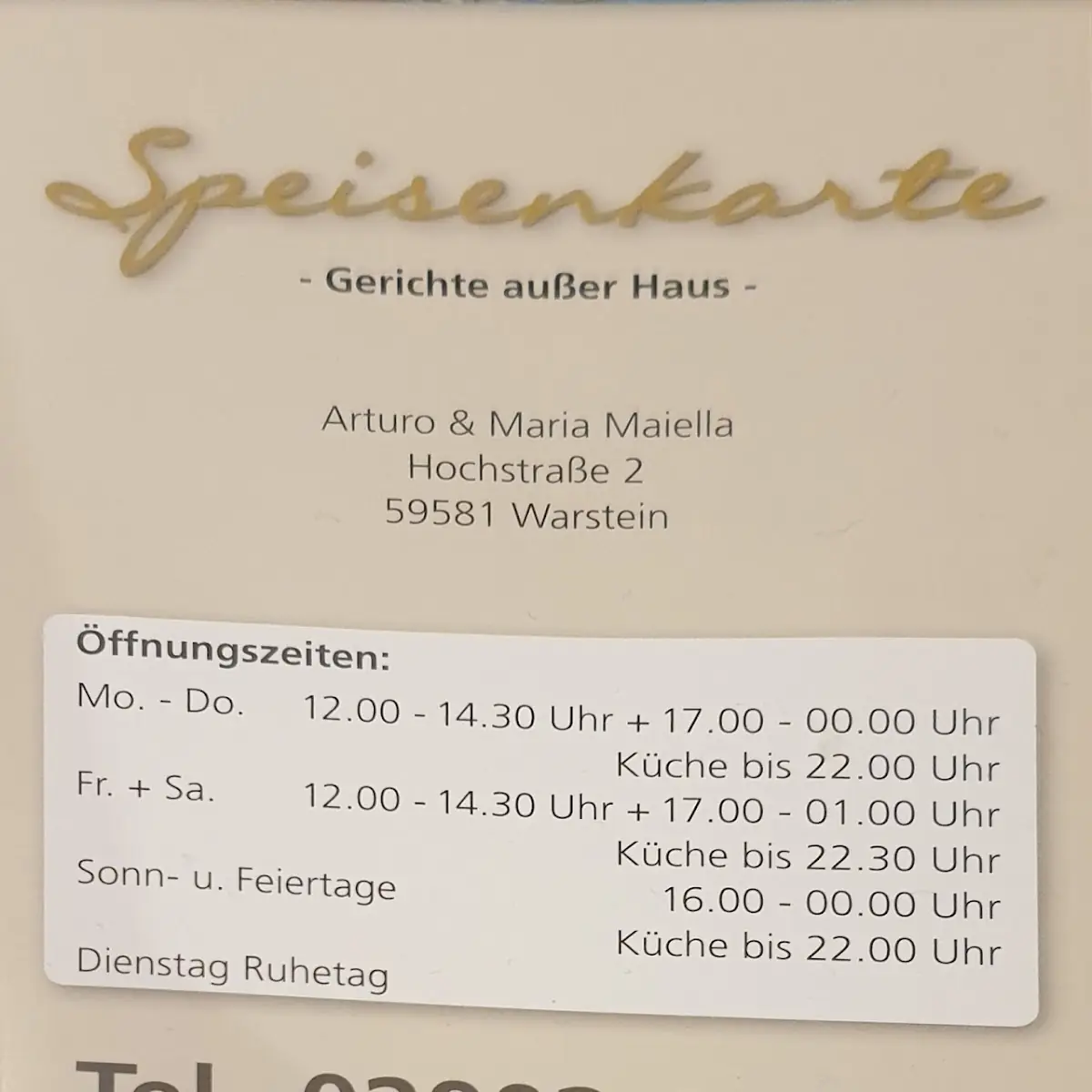 Speisekarte photo 6